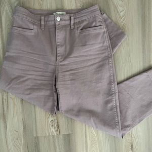 Madewell Mauve Barrel Pant